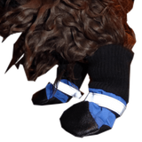 HDP Dog Boots Blue Set of 4 Medium