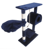 Leopet® KBM001 2grau Cat Tree Scratching Post Kitten Climbing Excercise Activity Centre Sisal