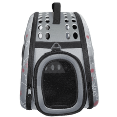Petown Soft sided Pet Carrier pet Carriers Airline Approved with Foldable and Washable (Gray)